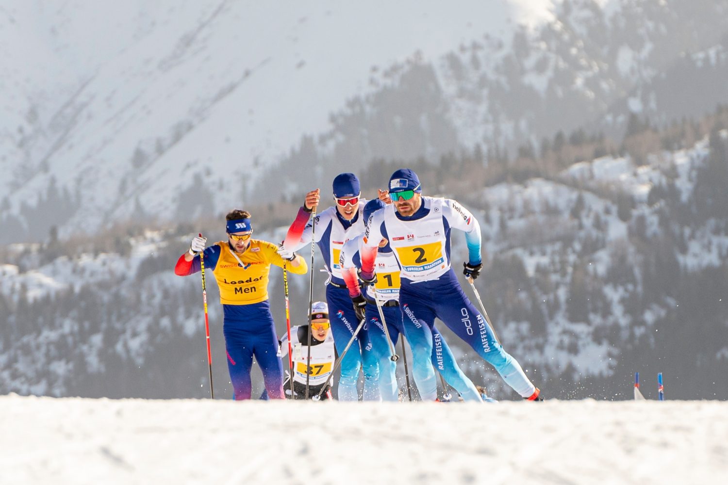 Nr. 2, Danuser Dajan, 1996, (SUI). Surselva Marathon, Volksskilanglauf, 26.01.2020 in Sedrun, Switzerland. Photo: Urs Steger / © 2020 www.stegerfotografie.ch. Alle Rechte vorbehalten.